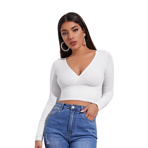 Exposed Midriff Shirt