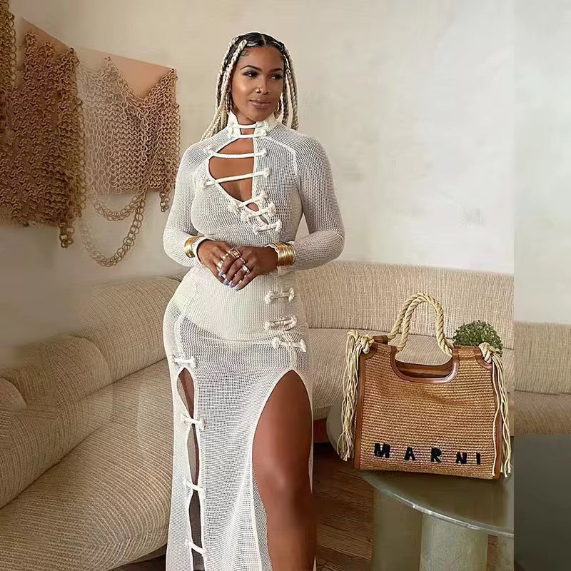 שמלת חוף ארוגה - 2025