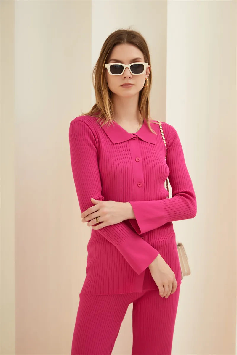 חליפת סריג מחוייטת- קיקי