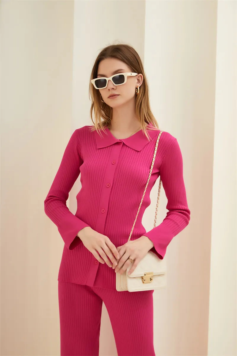 חליפת סריג מחוייטת- קיקי