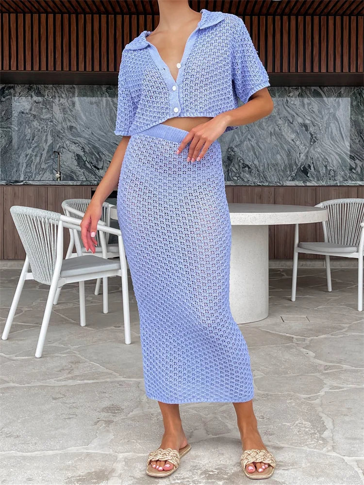 חליפה סרוגה קיץ -DANA