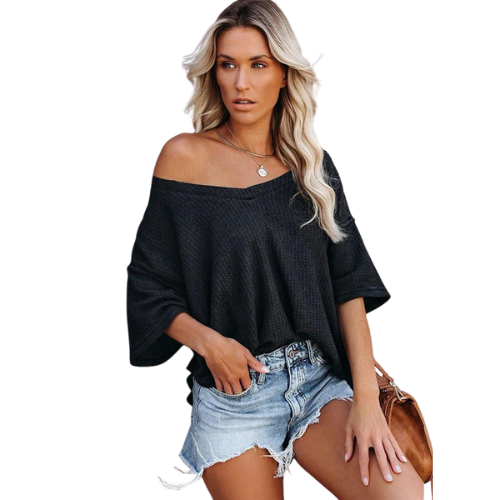 Airy Batwing Top