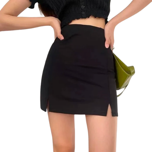 חצאית מותן גבוהה בפשטות מודרנית