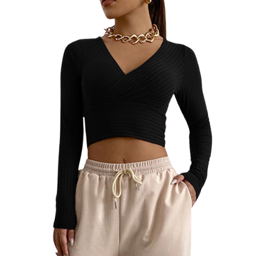 Exposed Midriff Shirt